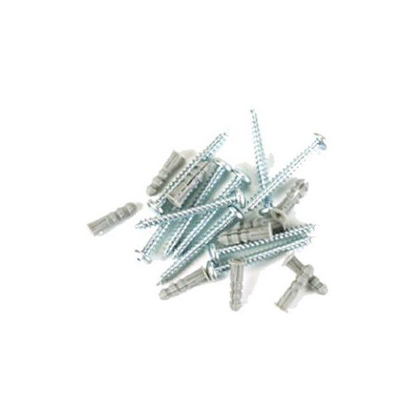 Closetmaid Screw/Anchor Shlftrack Mtg Kit 2876 Zoro